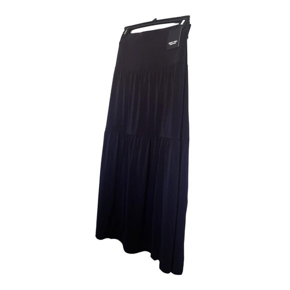 Simply Vera Vera Wang Womens Black Jersey Knit Maxi Skirt Plus Sz 3X NWT - Picture 4 of 10